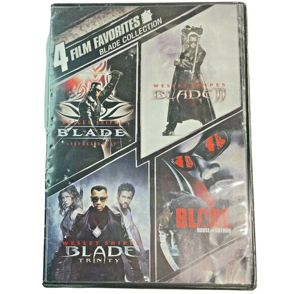 Westly Snipe Other - Wesley Snips Blade Vampire Horror Movie Collection Four DVD Set u